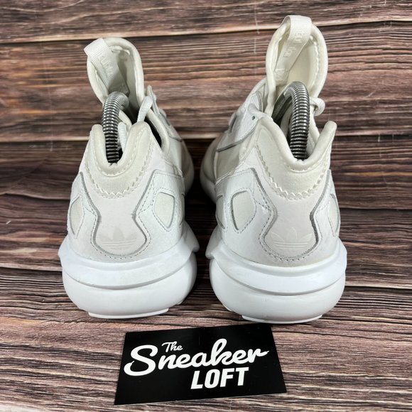 Adidas Tubular Runner Women's White Athletic Running Shoes - Picture 4 of 8